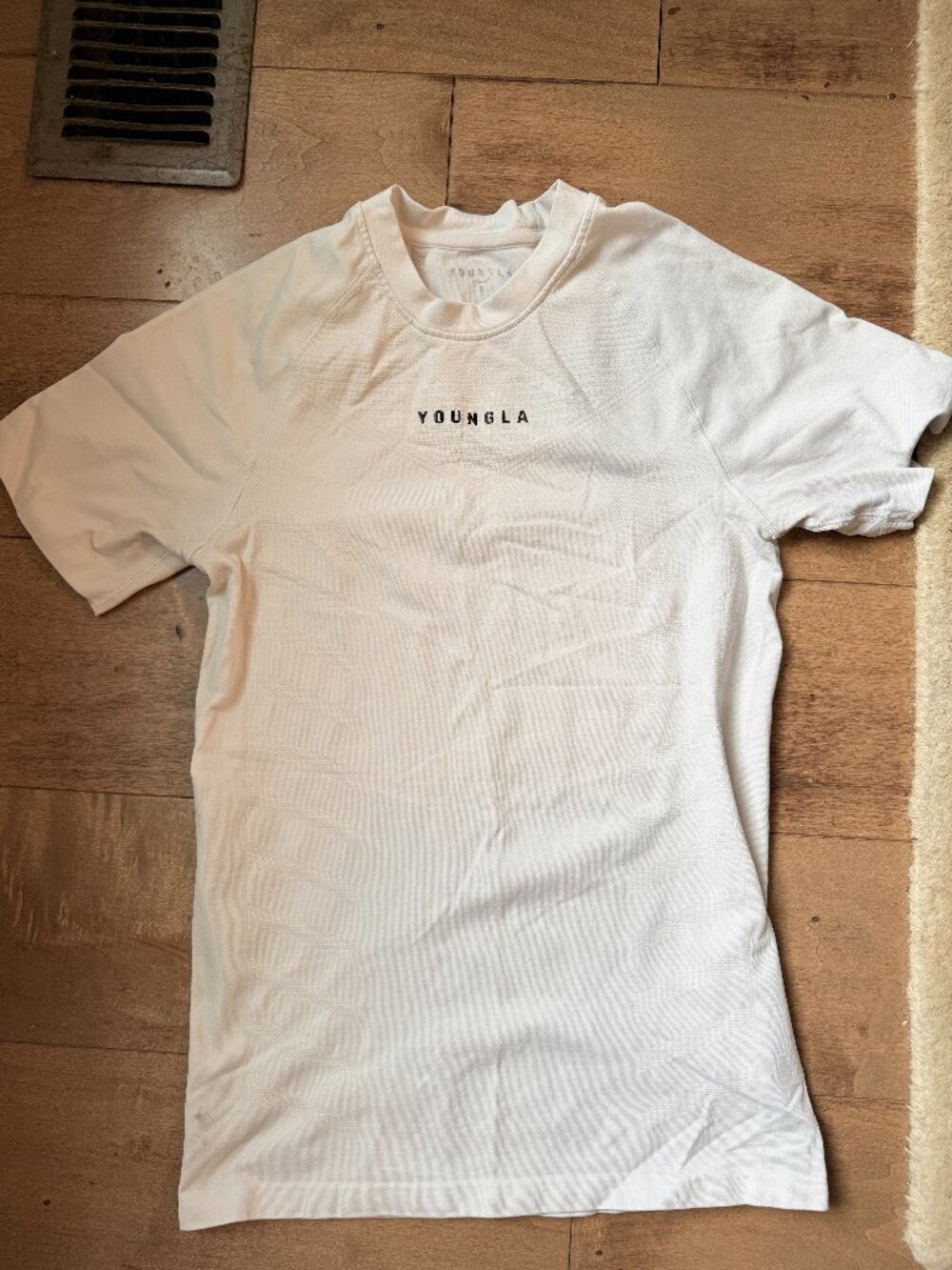 YoungLA white compression shirt size small